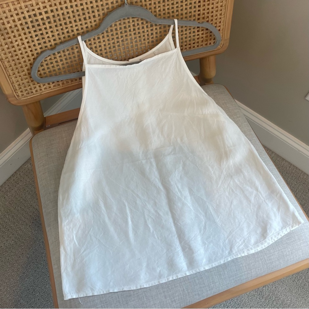 A New Day linen-blend Sleeveless Top